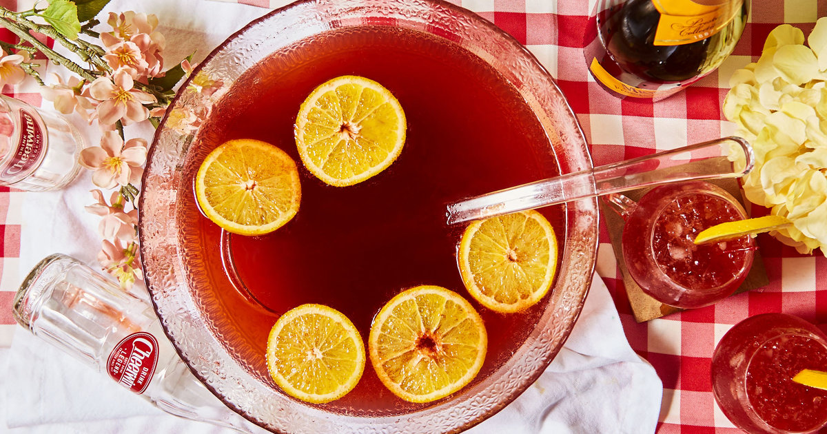 Cheerwine Punch: Swine Wine Punch Recipe - Supercall