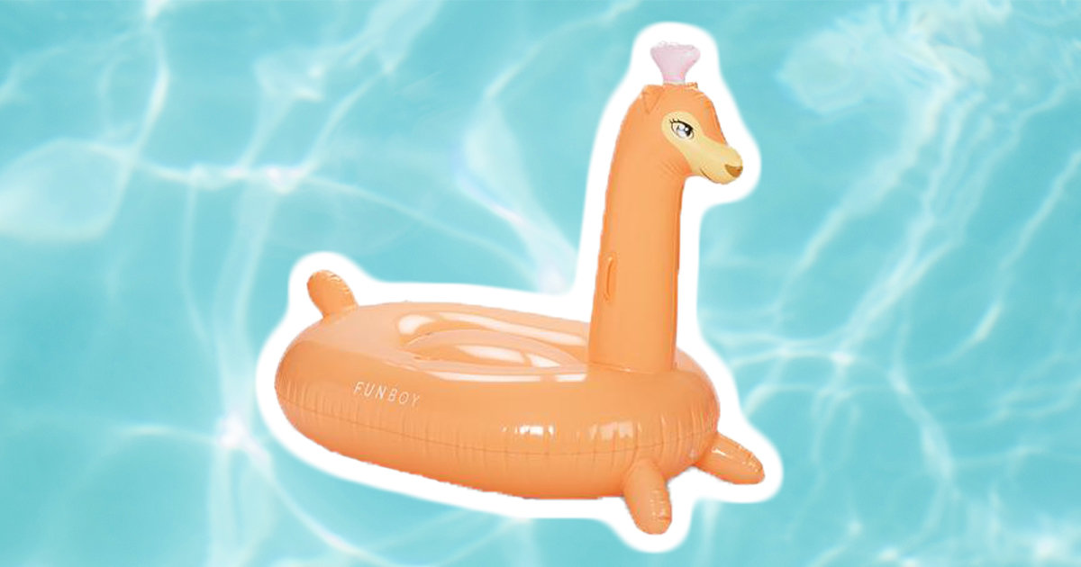 fiesta llama pool float